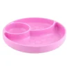 Chicco Piatto Silicone Con Ventosa Rosa 1 Pezzo