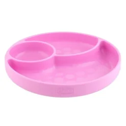 Chicco Piatto Silicone Con Ventosa Rosa 1 Pezzo