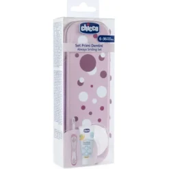 Chicco Set Dentale 6 Mesi+ Rosa