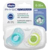 Chicco Succhietti Air Blu Lumi Silicone 16-36 Mesi 2 Pezzi