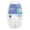 Chicco Tettarella Perfect5 In Silicone Flusso Regolare +4 Mesi 2 Pezzi Tettarelle Silicone