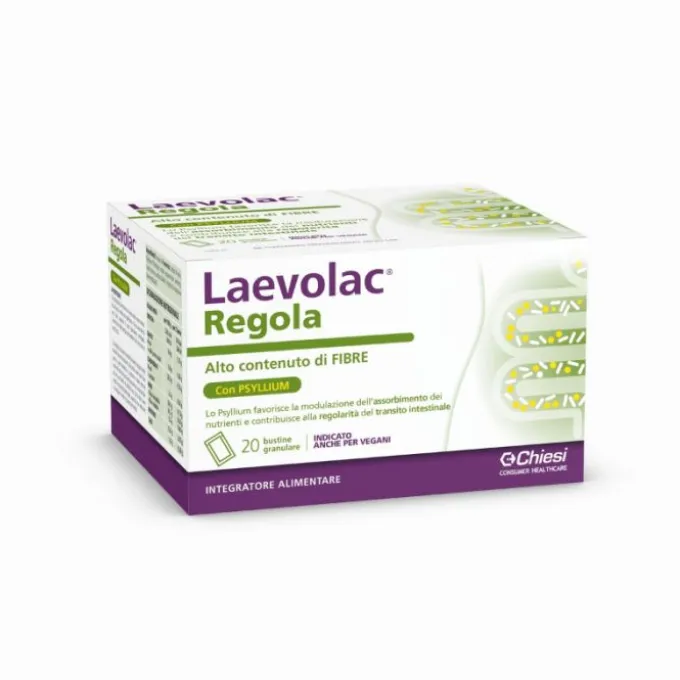 Chiesi Laevolac Regola Integratore Per Regolare Il Transito Intestinale 20 Bustine