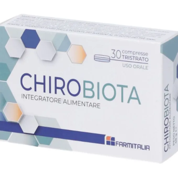 Chirobiota 30 Compresse Tristrato Controllo Della Fame E Del Metabolismo