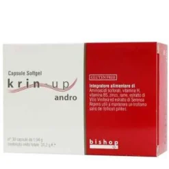 Cieffe Derma Krin Up Andro Integratore Anticaduta Capelli 30 Capsule Integratori Anticaduta