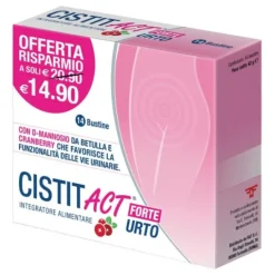 Cistit Act Forte Urto 14 Bustine Salute Intima Donna