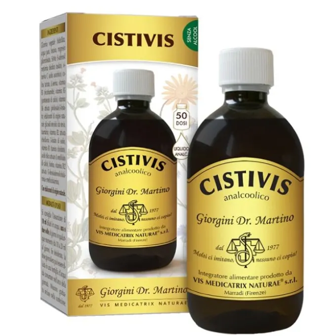 Cistivis Liquido Analcoolico 500 Ml Nuova Formulazione