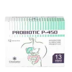 Citozeatec Probiotic P-450 Integratore Alimentare 12 Stick Monodose