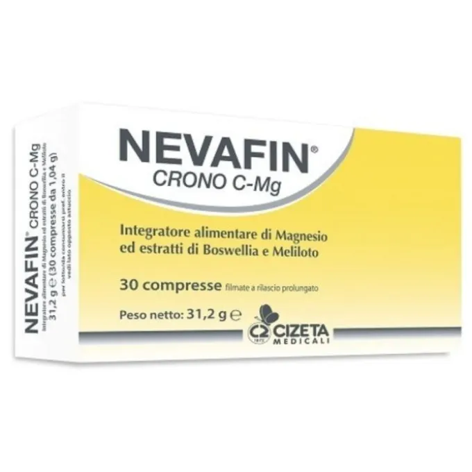 Cizeta Nevafin Crono C-Mg Integratore Microcircolo 30 Compresse