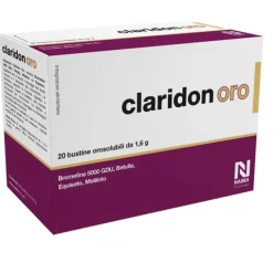 Claridon Oro 20 Bustine Orosolubili Da 1,6 G Ritenzione Idrica