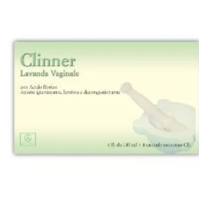 Clinner Lavanda Vaginale 4 Flaconcini Da 140 Ml Disinfezione Intima