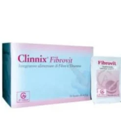 Clinnix Fibrovit Integratore Di Fibre E Vitamine 30 Bustine Regolarita E Depurazione