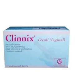 Clinnix 15 Ovuli Vaginali 2,5G Disinfezione Intima