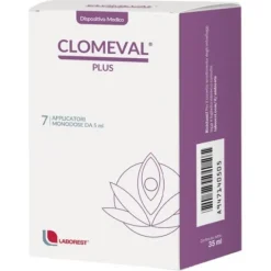 Clomeval Plus Gel Vaginale 35 Ml + 7 Applicatori Monouso Ripristino Microflora