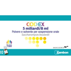 Codex Orale Sosp 10 Flaconcini 5 Mld 8 Ml