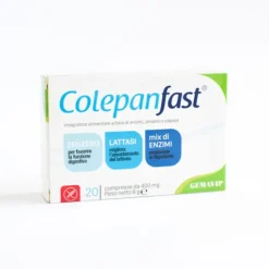 Colepanfast Integratore 20 Compresse Regolarita E Depurazione