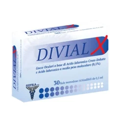 Collirio Divial X 30 Fiale Monodose 0,5 Ml Occhi Secchi