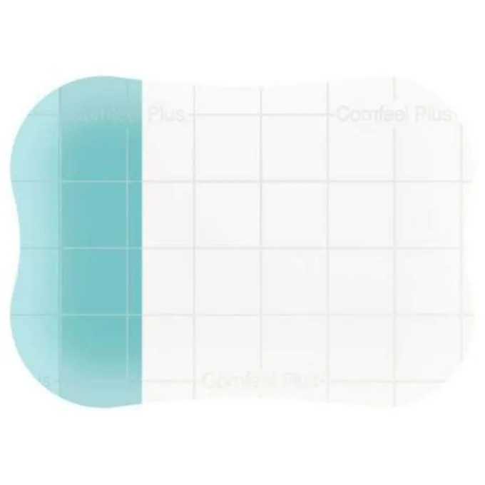 Coloplast Comfeel Plus Medicazione Idrocolloidale Trasparente 5X7 Cm 10 Pezzi