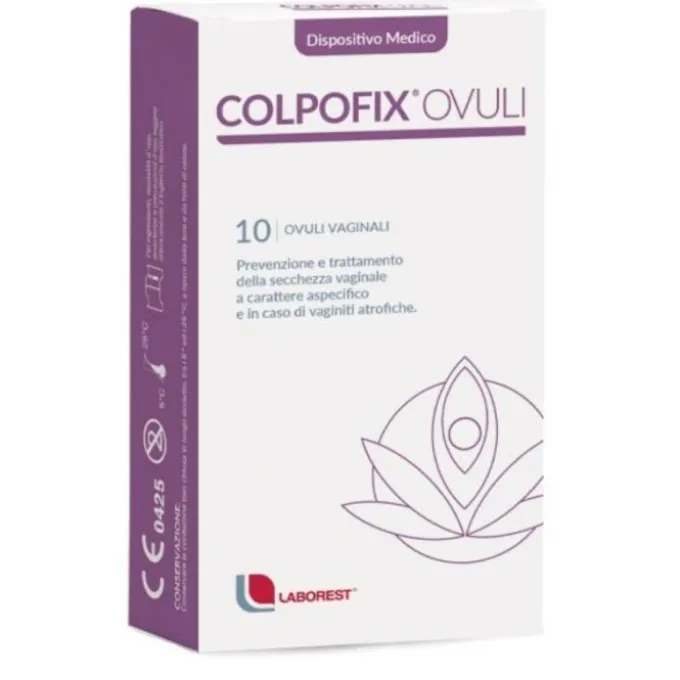 Colpofix Ovuli 10 Pezzi Secchezza Intima