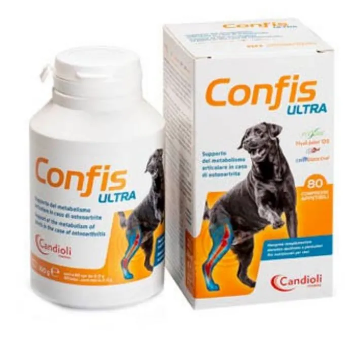 Confis Ultra Mangime Complementare Cani 80 Compresse Integratori Per Animali