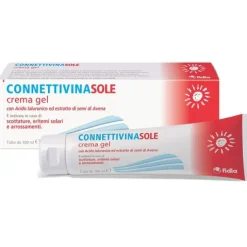 Connettivina Sole Crema Gel 100 Ml Eritemi E Scottature