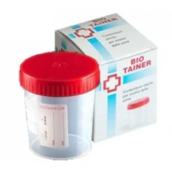 Contenitore Per Urina Biotainer In Polipropilene Con Tappo/Vite Da 120 Ml 1 Pezzo