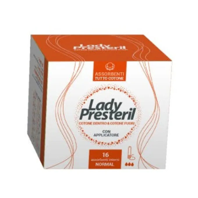 Corman Lady Presteril Assorbenti Interni Medium 16 Pezzi