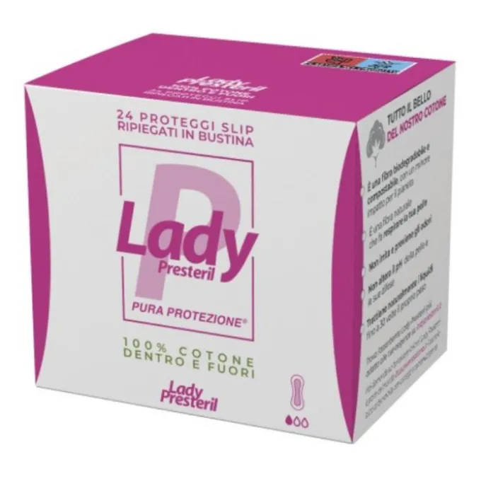 Corman Lady Presteril Proteggislip Ripiegati 24 Pezzi