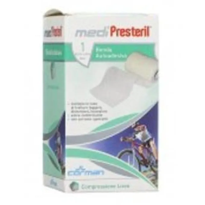 Corman Medipresteril Benda Adesiva 10X400 Cm 1 Pezzo Bende Elastiche Universali