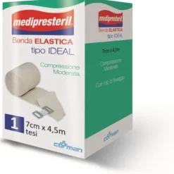 Corman Medipresteril Benda Elastica Tipo Ideal Cm 7X4,5 M