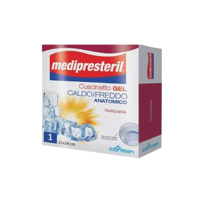 Corman Medipresteril Cuscinetto Gel Effetto Caldo-Freddo 1 Pezzo