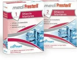 Corman Medipresteril Ghiaccio Istantaneo 1 Busta Cuscinetti Gel Freddo