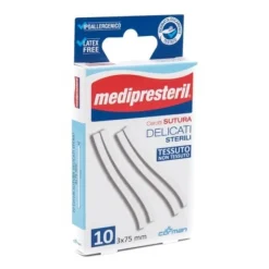 Corman Spa Cer Medipresteril Sut 3X75Mm Cerotti Per Sutura