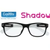 Corpootto Occhiali Da Lettura Shadow Frontale Nero Aste Nere Trasparenti 3.50 Diottrie