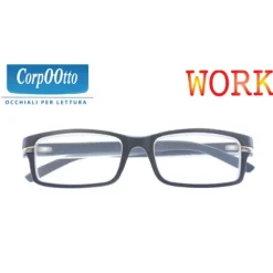 Corpootto Occhiali Per Lettura Work Grigio Diottrie +3,00