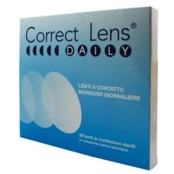 Correct Lens Daily Lenti Contatto Monouso Giornaliere 3,50 30 Pezzi