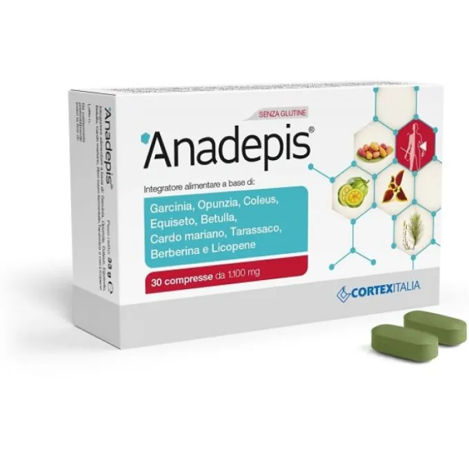 Cortex Anadepis Integratore 30 Compresse Controllo Della Fame E Del Metabolismo