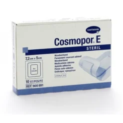 Cosmopor E Cerotto Adesivo Per Medicazioni In Tessuto Non Tessuto 7,2X5Cm 10 Pezzi