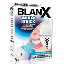 Coswell Blanx White Shock Trattamento Sbiancante + Led Bite Sbiancanti
