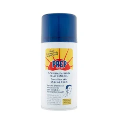 Coswell Prep Schiuma Da Barba Pelli Sensibili, 300Ml Rasatura