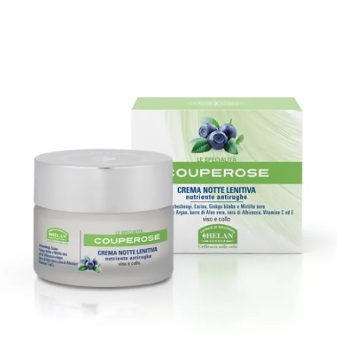 Couperose Crema Notte Lenitiva Idratanti Viso Pelle Secca