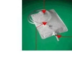 Coveen Sacca Da Letto Riutilizzabile Con Scarico Tubo 90 Cm 1500 Ml 8 Pezzi