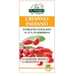 Crespino Indiano Estratto Titolato 60 Pastiglie Omeopatia