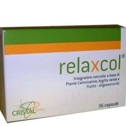 Cristalfarma Relaxcol Integratore Gonfiore E Tensione Addominale 36 Capsule