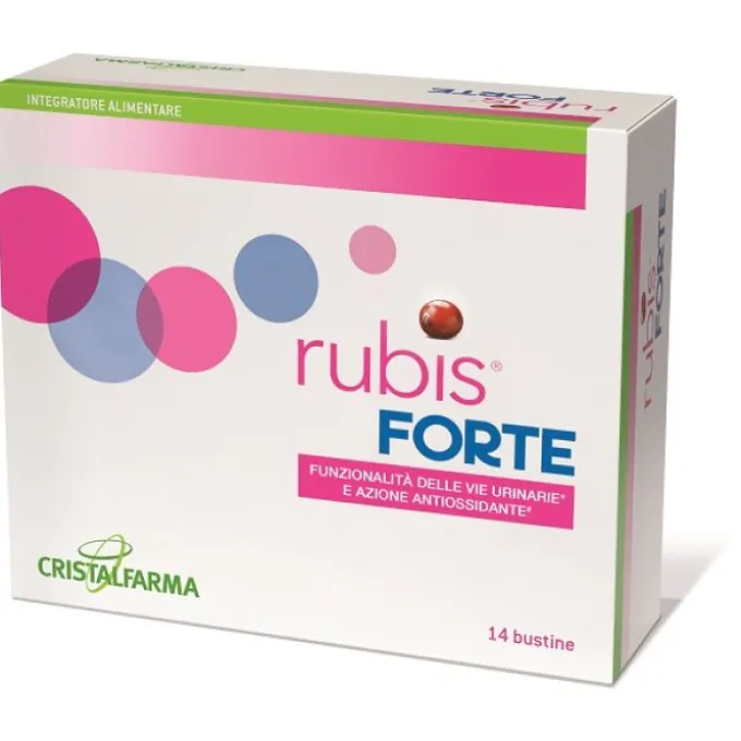 Cristalfarma Rubis Forte 14 Bustine Da 4,3 G Salute Intima Donna