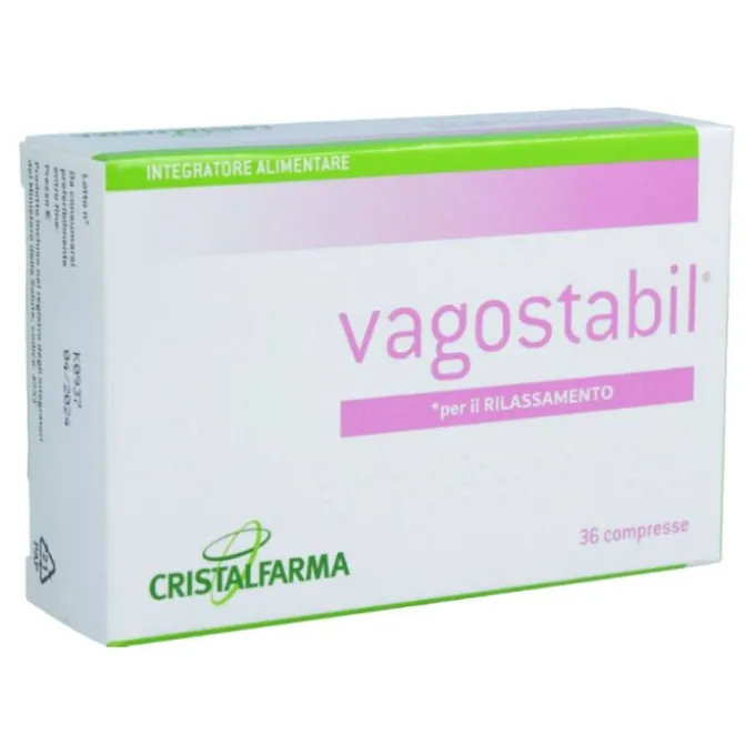 Cristalfarma Vagostabil Integratore Rilassante 36 Compresse Stress