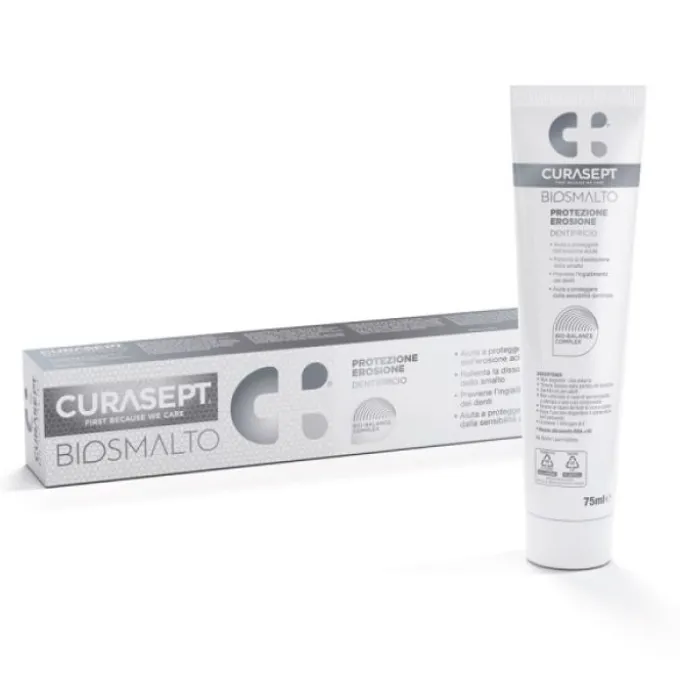Curasept Biosmalto Protezione Erosione Dentifricio 75 Ml