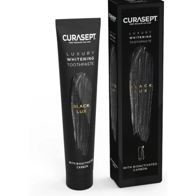 Curasept Black Luxury Whitening Dentifricio 75 Ml Sbiancanti