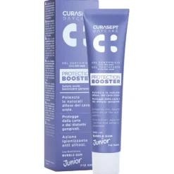 Curasept Daycare Dentifricio Bubble Gum Junior 50 Ml 7-12 Anni Bimbi