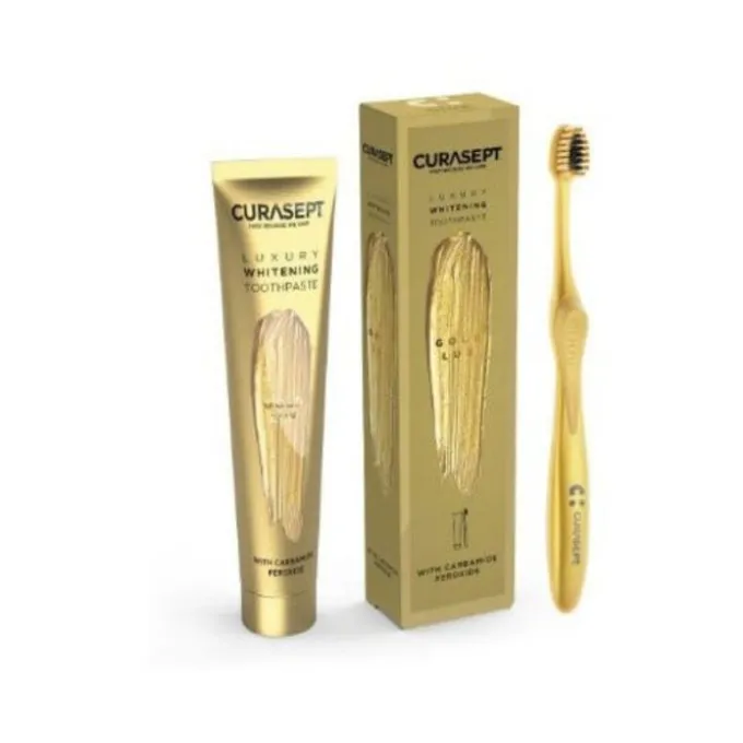 Curasept Gold Lux Dentif+Spazz - 978577005 Sbiancanti