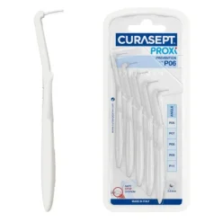 Curasept Proxi Angle Prevention P06 Iso 0 Scovolino Bianco 5 Pezzi Scovolini